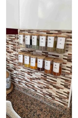 Pleksi Duvar Rafı Kitaplık Ve Banyo Düzenleme Rafı 35 Cm X 10 Cm ( 3 Mm Pleksiden Üretilmektedir)