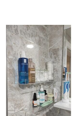 Pleksi Duvar Rafı Kitaplık Ve Banyo Düzenleme Rafı 50 Cm X 10 Cm ( 3 Mm Pleksiden Üretilmektedir)