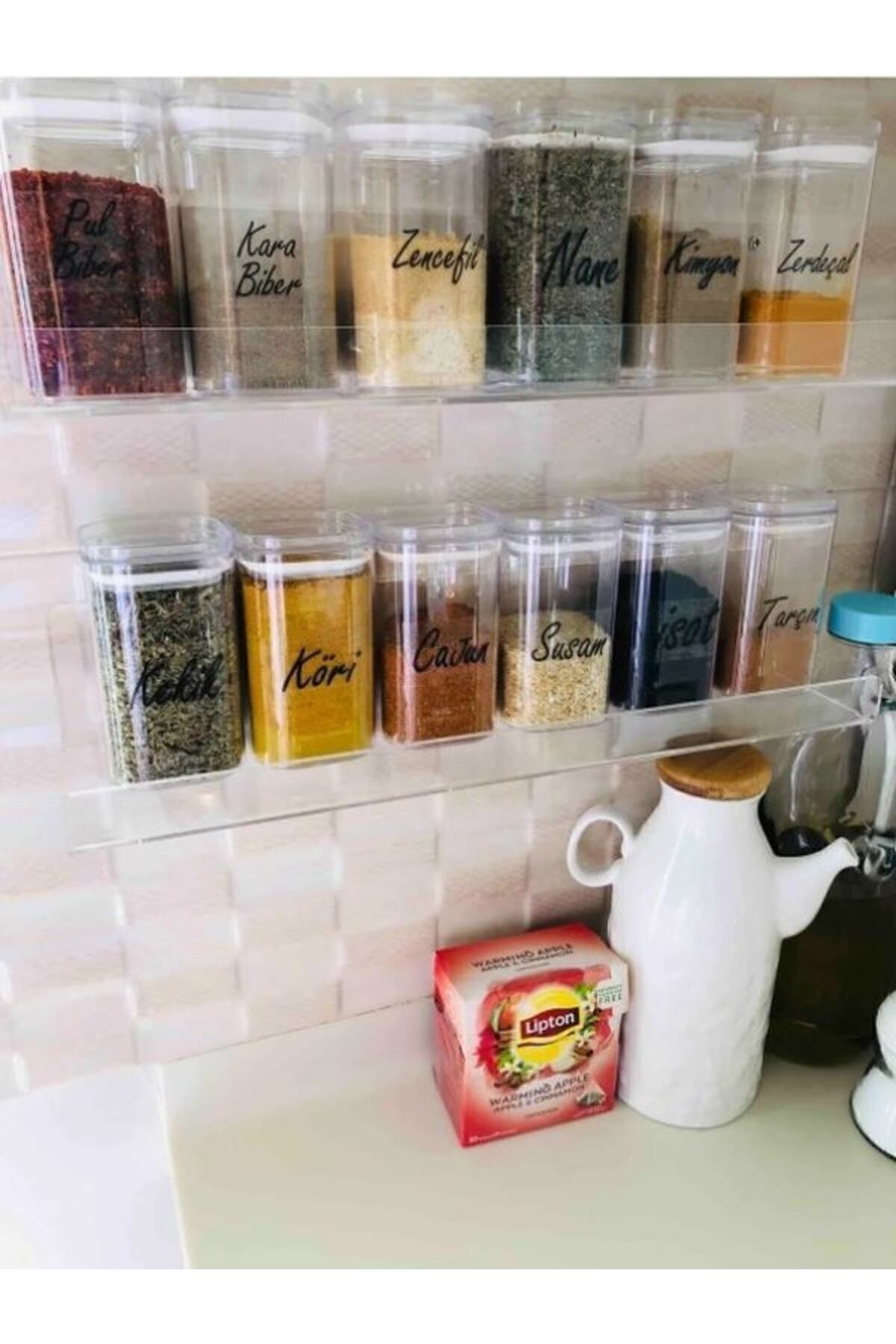 Pleksi Raf Genişlik 50cm X 10cm (3mm Pleksiden Üretilir)