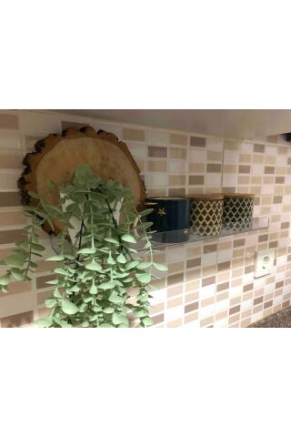 30cm X 10cm Pleksi Raf (2'Lİ SET)