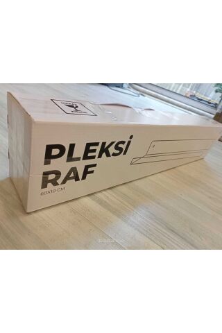 Pleksi Raf 60cm (3 Lü Set) (4mm Pleksiden Üretilir)