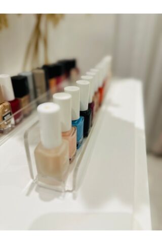 38 Cm Oje Rafı (yanları Kapalı)