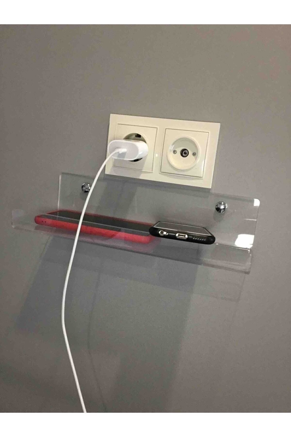 Pleksi Raf Genişlik 35cm X 10cm 3mm Pleksiden Üretilir