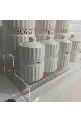 2 Katlı Merdiven Stand (ŞEFFAF 30CM)