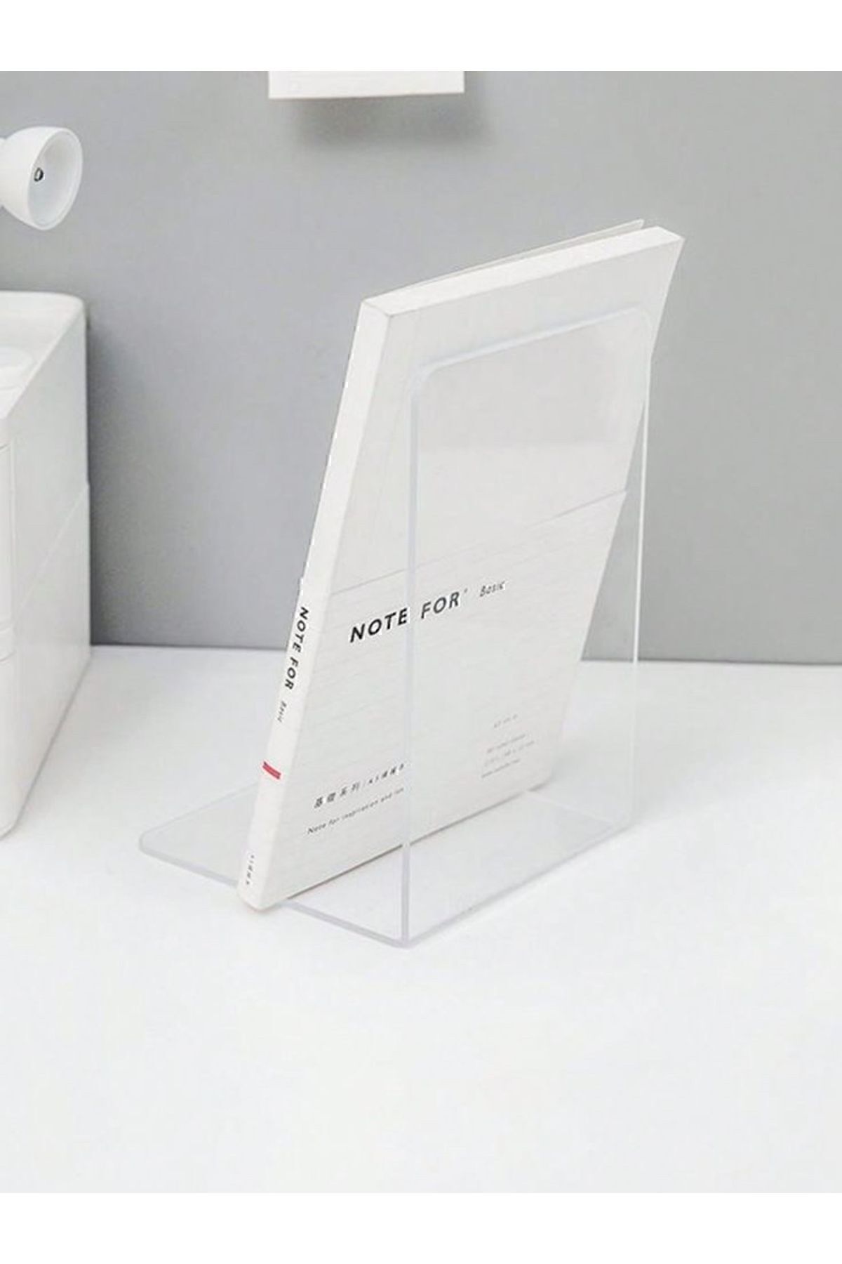 Pleksi Modern Kitap Tutucu